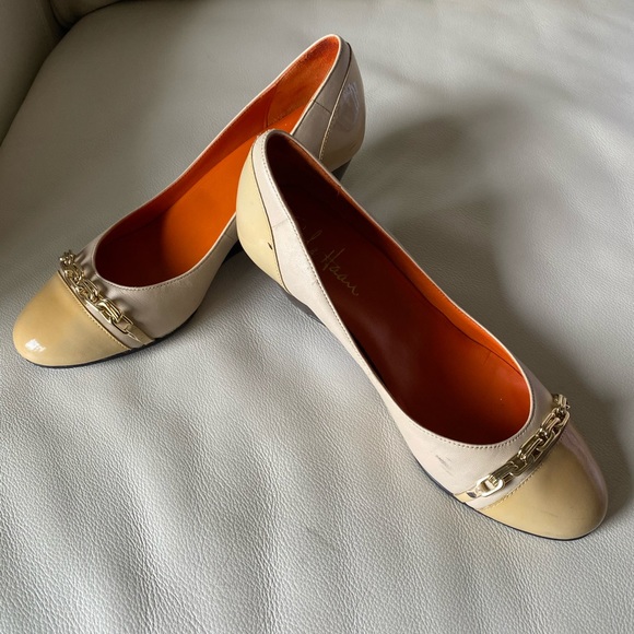 Cole Haan Air Lainey Chain Wedge Pump in tan - Picture 8 of 8